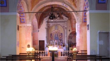 Interno del Santuario della Madonna del Monte