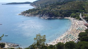 Spiaggia di Cavoli a Campo nell'Elba